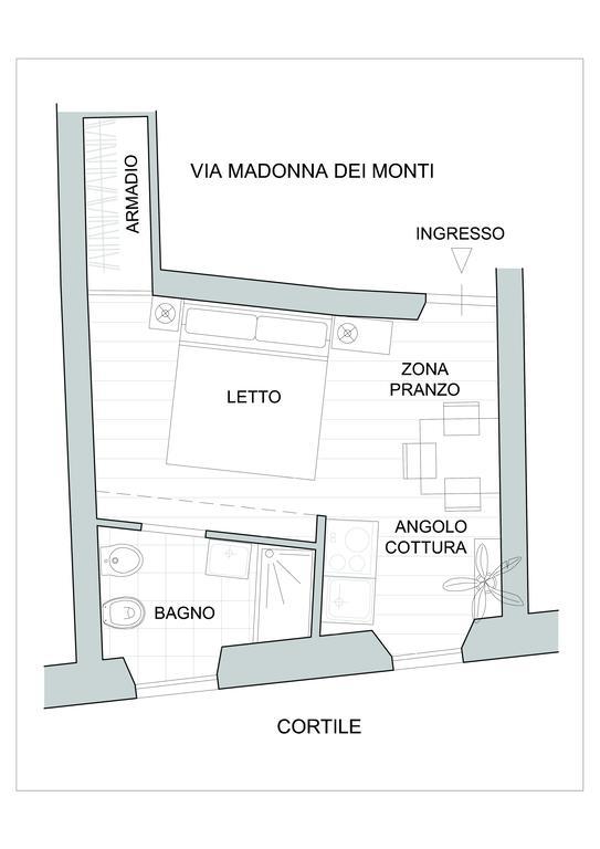 Madonna Dei Monti Apartment Roma Ngoại thất bức ảnh
